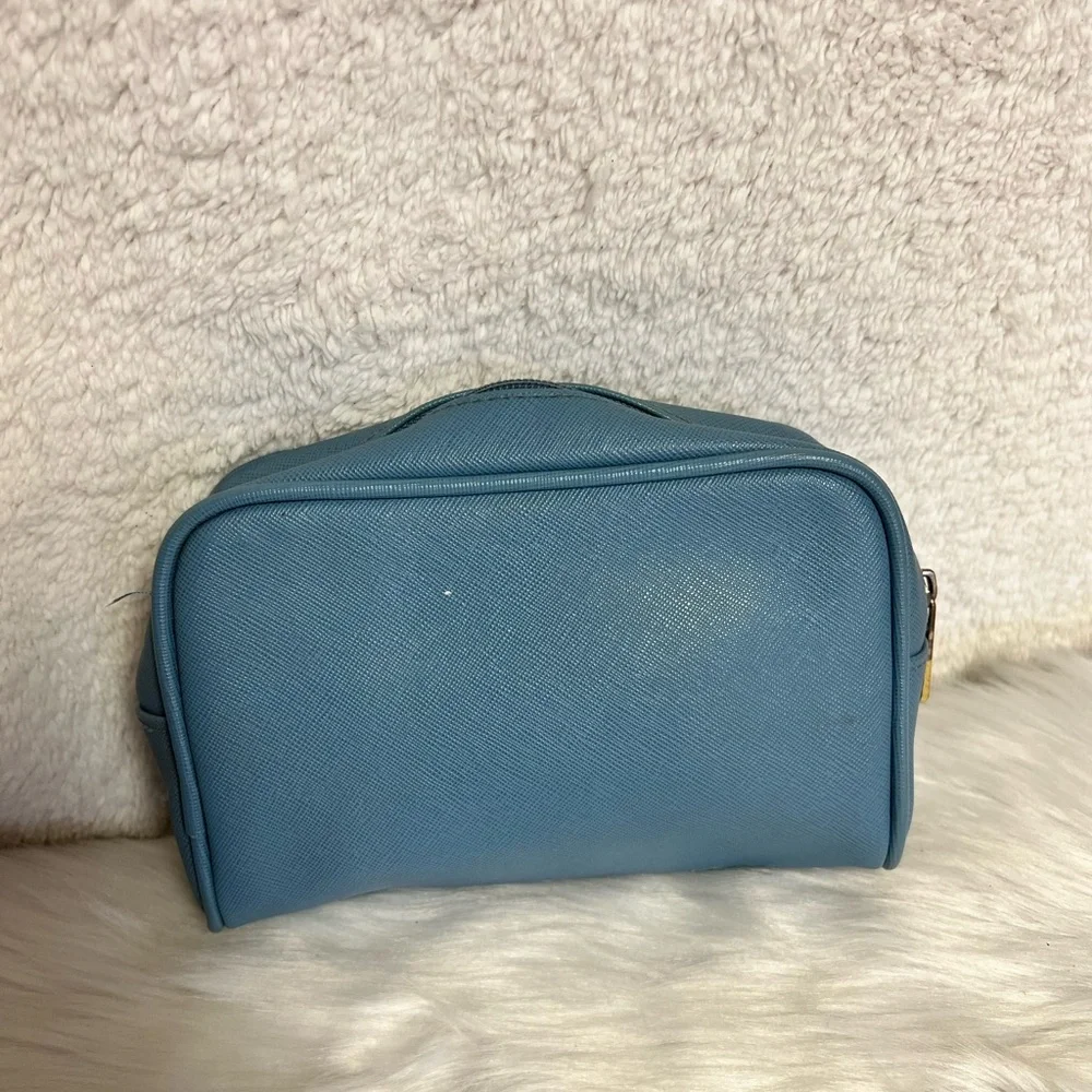Michael Kors Blue Cosmetic Bag